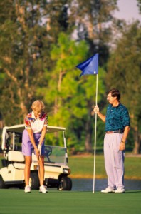 golfing in Llandudno