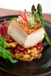 Pan Seared Halibut